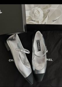 Chanel Silver Mary Jane’s