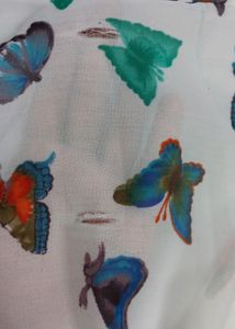 butterfly prints kurti