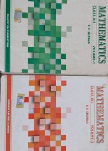 📚Mathematics Class 12 R.D. Sharma Vol 1&amp;2