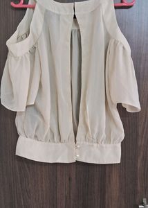 Transparent White Top