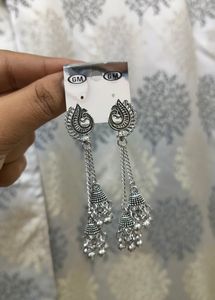 Oxidised Jhumka Combo