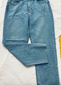 Light blue Wide Leg Jeans -NEW; UK brand