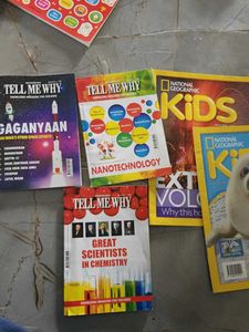 Kids Magazines Set Of 5 For 6 Years +