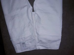 Stylish Slim Fit White Denim Jean&#39;s For Mens