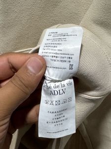 Acme De La Vie ADLV Off White Hoodie