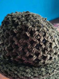 Women Winter Cap With Matching Scarf