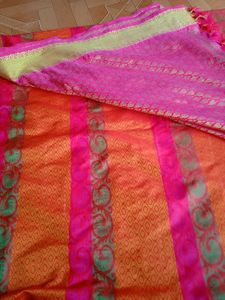 Orange Saree