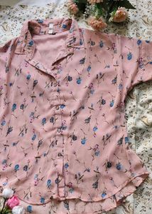 Floral Print Shirt