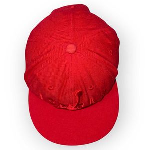 Rare Vintage Jordan 100% Wool Snapback Cap - Red