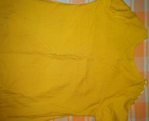 Max Fashion Mustard Yellow Kurta (S)