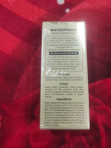 High Coverage Water Proof Foundation