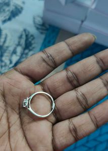GIVA 925 Sterling Silver Rhodium Plated Ring