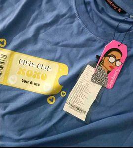 Blue Graphic Tee