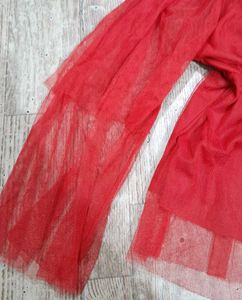 Red Off-Shoulder Top