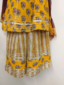 peplum with sharara