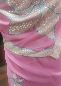 A Classy Pink saree