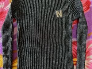 Ribbed Knit Long Sleeve Top