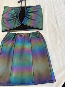 Iridescent Two-Piece Set