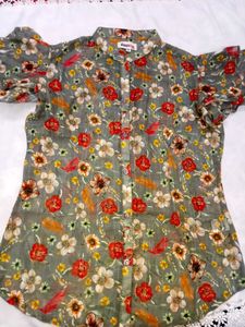 Floral Print Shirt