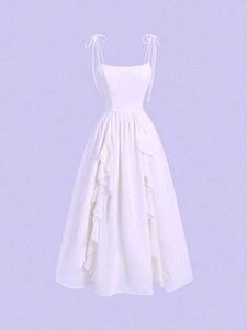 PINK SUNDRESS WITH RUFFLES