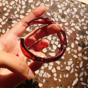 Hot Red Heart With Dimond Bracelet 🫀🫶