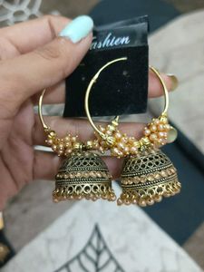 Golden Jhumka