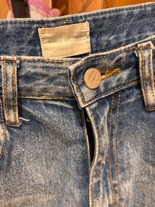 Blue High Waist Denim Jeans