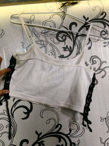 Crop Top With Inner Combo