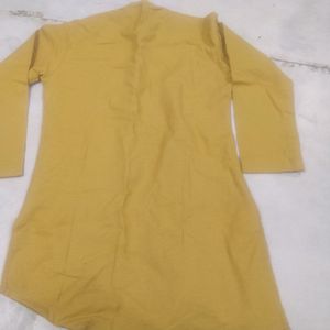 Boys Yellow Kurta