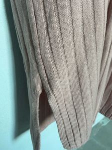 Ribbed Knit Slip Dress