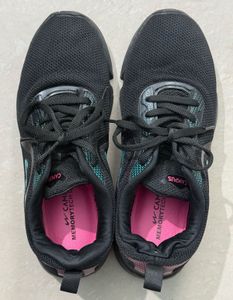 Campus Black Running Shoes