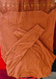 2 Lace Detail Sweater