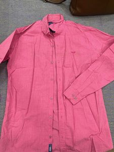 Pink Casual Shirt