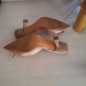 Zara Heels with Jewel Detail