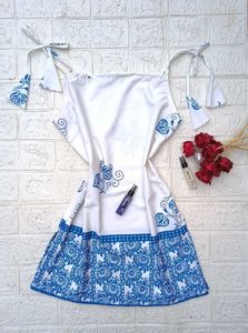 Strappy Short Kurti 💙🫶🏻