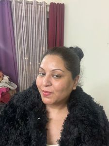 Stylish Black Faux Fur Coat