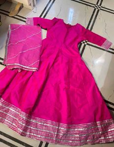 Pink Anarkali Suit