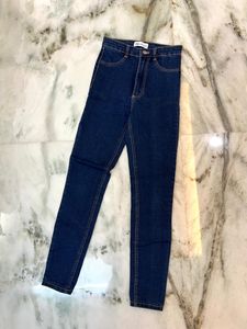 Zara HIGH RISE Skinny Jegging Jeans Size EUR 34