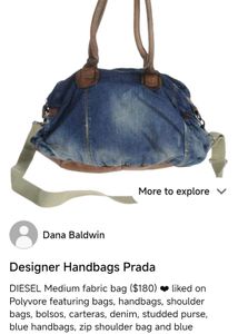 Authentic Diesel Duffle Bag