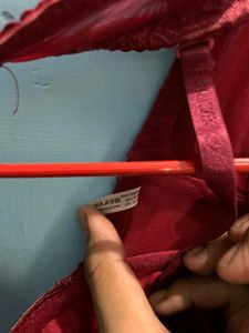 branded Floral Maroon Bra