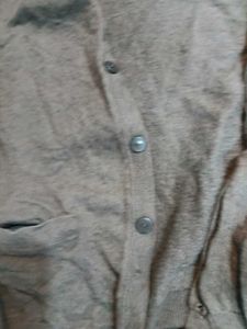Brown Zara Knit Cardigan