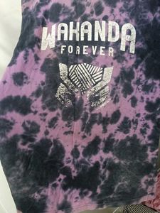 Tie Dye Wakanda print Tshirt