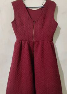 Forever 21 Burgendy Dress