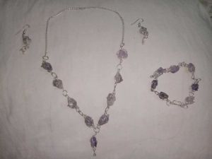 Beautiful purple necklace