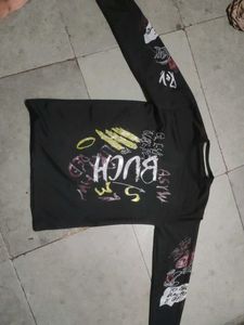 Graphic Print Long Sleeve Tee