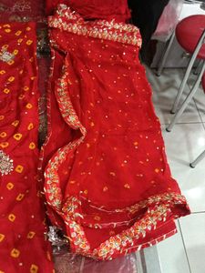 Red Dress Material