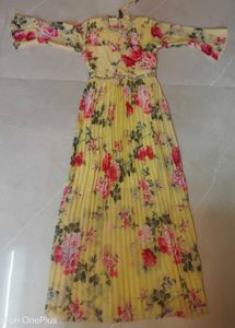 Floral Print Maxi  Dress