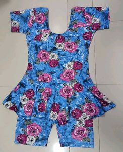 Floral Swim Dress with Shorts💙😍