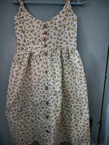 Casual Summer Knee Length Frock