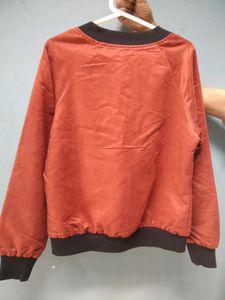 BROWN CASUAL WINTER JACKET